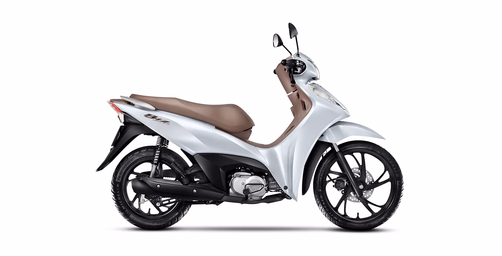 Honda Biz 125 EX lateral branca - 21 de 32