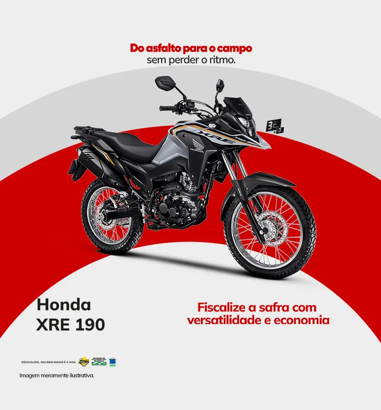 Banner Fixo MotoPark Honda XRE 190