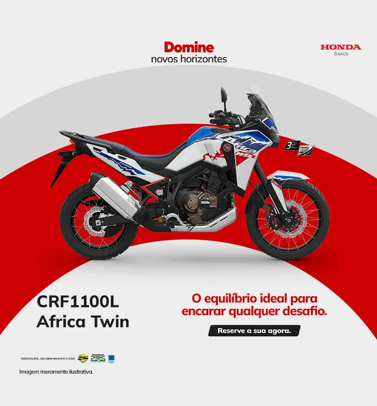 Banner MotoPark Honda Consórcio Africa Twin 1100