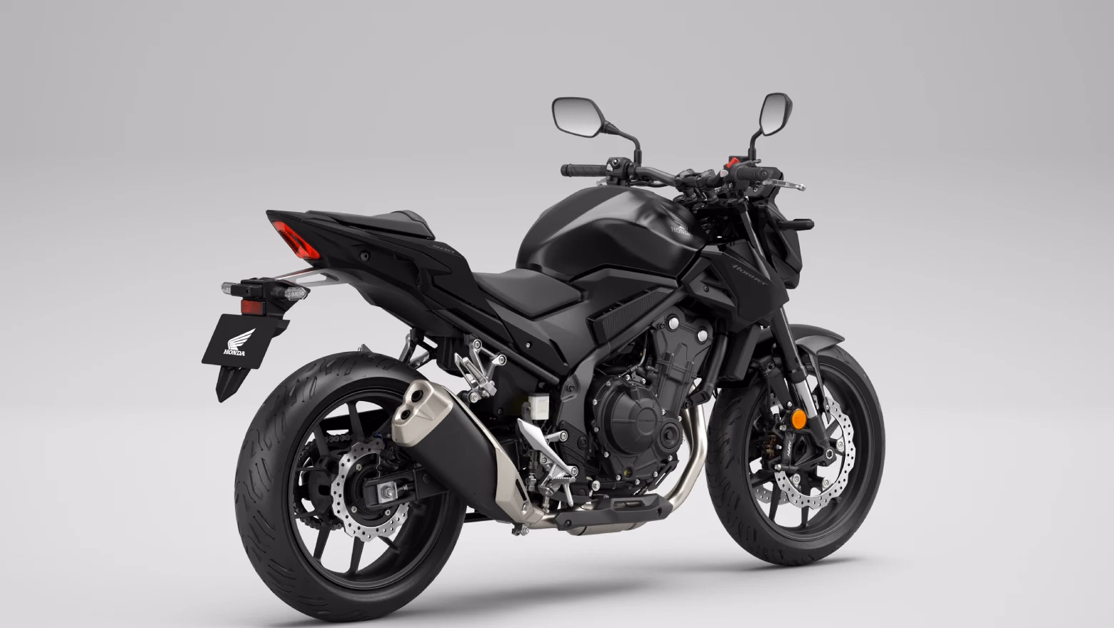 Honda Moto Cb500 Hornet Galeria Diagonal Direita Traseira Preto - 11 de 17